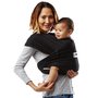 Baby K'tan - Sistem purtare Baby Carrier Original Cotton, Basic Black, Marimea 59755L - 1
