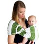 Baby K'tan - Sistem purtare Baby Carrier Print, Olive Stripe, Marimea M - 1