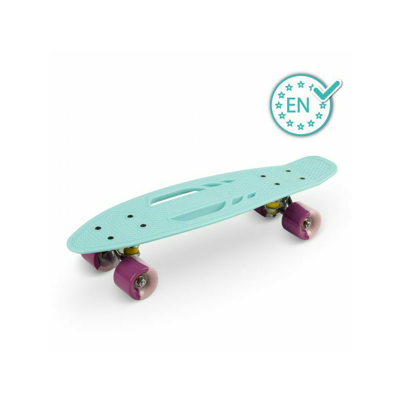 Skateboard copii, qkids, galaxy - light blue
