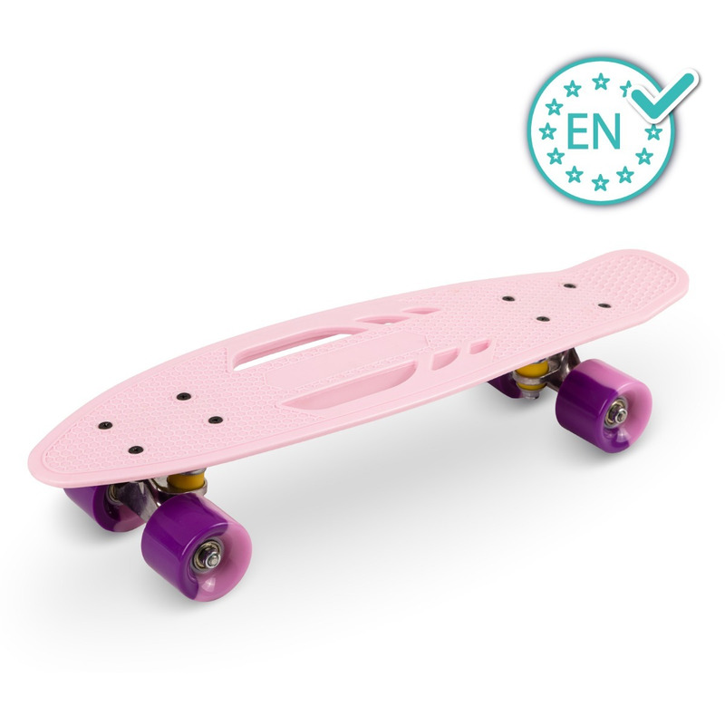 Skateboard copii, qkids, galaxy - pink