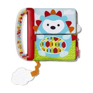 Jucarie senzoriala, Skip Hop, Explore&More, Cu zornaitoare si texturi, Ajuta la dezvoltarea abilitatilor motorii si cognitive, Maner din plastic, Fara BPA, 0 luni+, Multicolor