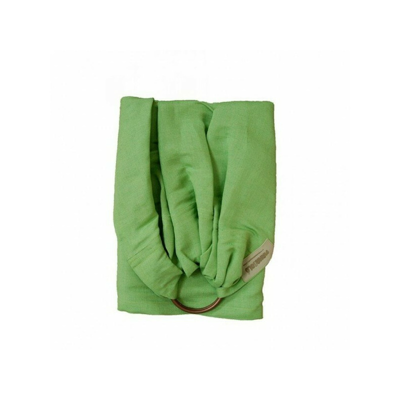 Sling cu inele din in - Mamagolo - Lime