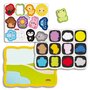 Quercetti - Puzzle magnetic Primele culori si cuvinte , Puzzle Copii, piese 12 - 2