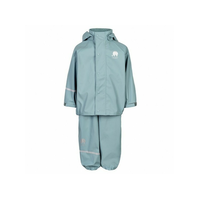 Smoke blue 140 - set jacheta+pantaloni ploaie si windstopper - celavi