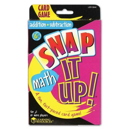 Learning Resources - Joc matematic Snap It Up! , Pentru adunari si scaderi