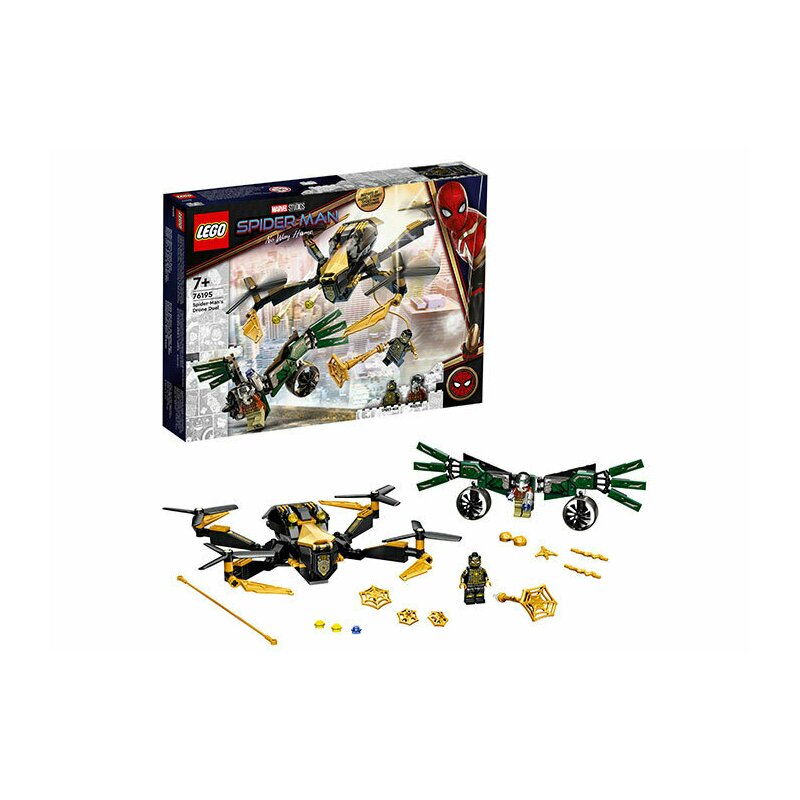 Lego - spider-man duelul cu drone