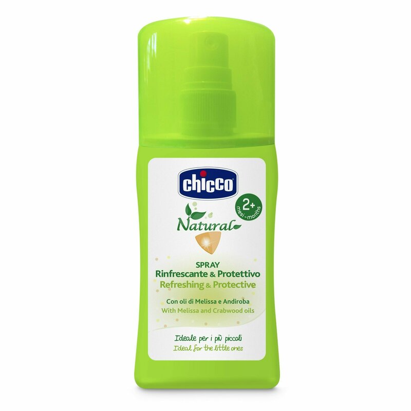 Chicco - Spray revigorant pentru protectie naturala, ulei melissa si andiroba, 100ml, 2luni+