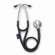 Little doctor - Stetoscop  LD Cardio, profesional, 3 seturi de olive auriculare, negru/inox