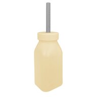 Minikoioi - Sticla cu pai din silicon,  - Mellow Yellow
