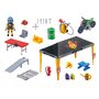 Playmobil - Set de constructie Cort reparatii auto Stunt Show - 1