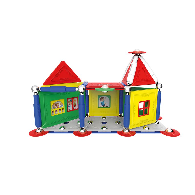 Supermag - Set de constructie Multifunctional My houses 119 piese