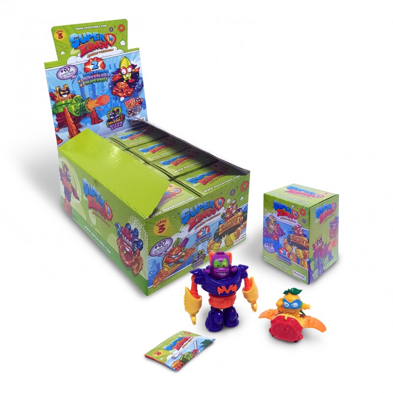 Mattel - Set figurine Superbot superslider , SuperZings