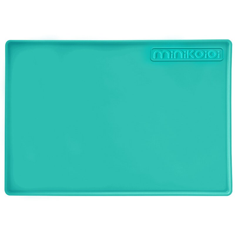 Minikoioi - suport antiderapant pentru tacamuri,100% silicon, - aqua green