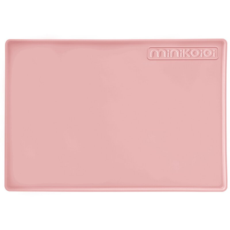 Minikoioi - Suport antiderapant pentru tacamuri,100% silicon, - Pinky Pink