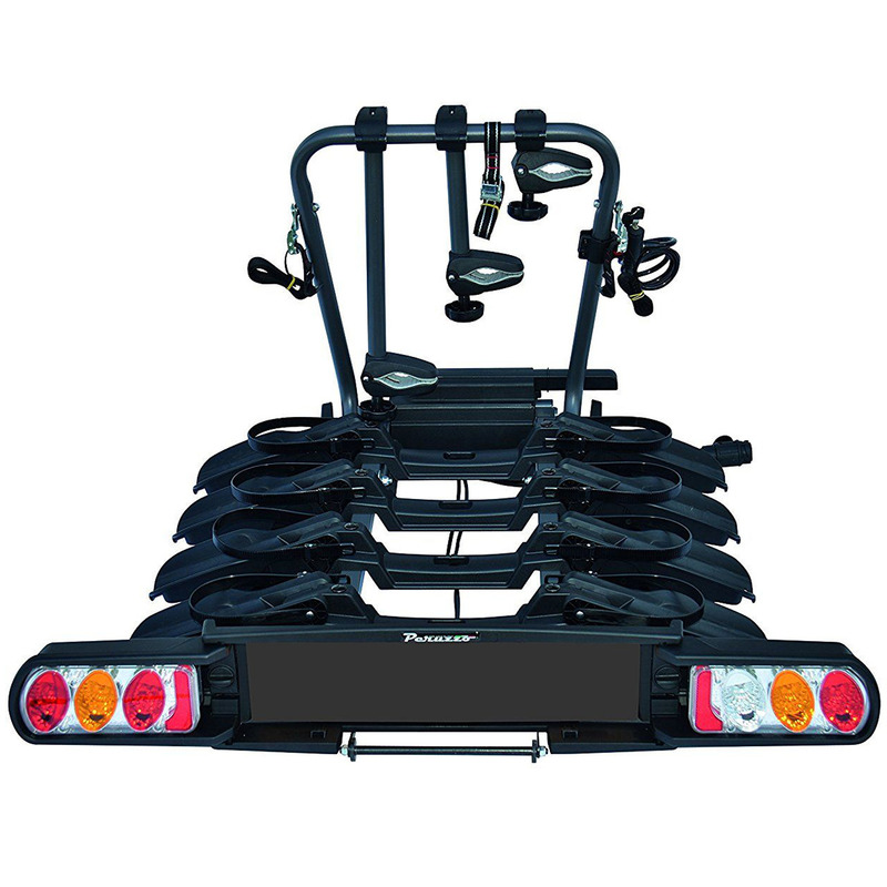 Suport biciclete peruzzo pure instinct 708/4 cu prindere pe carligul de remorcare - pentru 4 biciclete