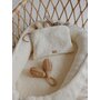 Babyly - Suport de dormit Babynest Premium din tesatura bucle Crem, Teddy by , 80x50 cm - 5