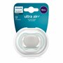 Suzeta bebelus, Philips Avent, Ultra Air, Ortodontica, Silicon moale igienic, Disc de protectie moale si flexibil, Fara BPA, 18 luni+, 1 buc, Gri - 2