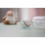 Suzeta bebelus, Philips Avent, Ultra Air, Ortodontica, Silicon moale igienic, Disc de protectie moale si flexibil, Fara BPA, 18 luni+, 1 buc, Gri - 3
