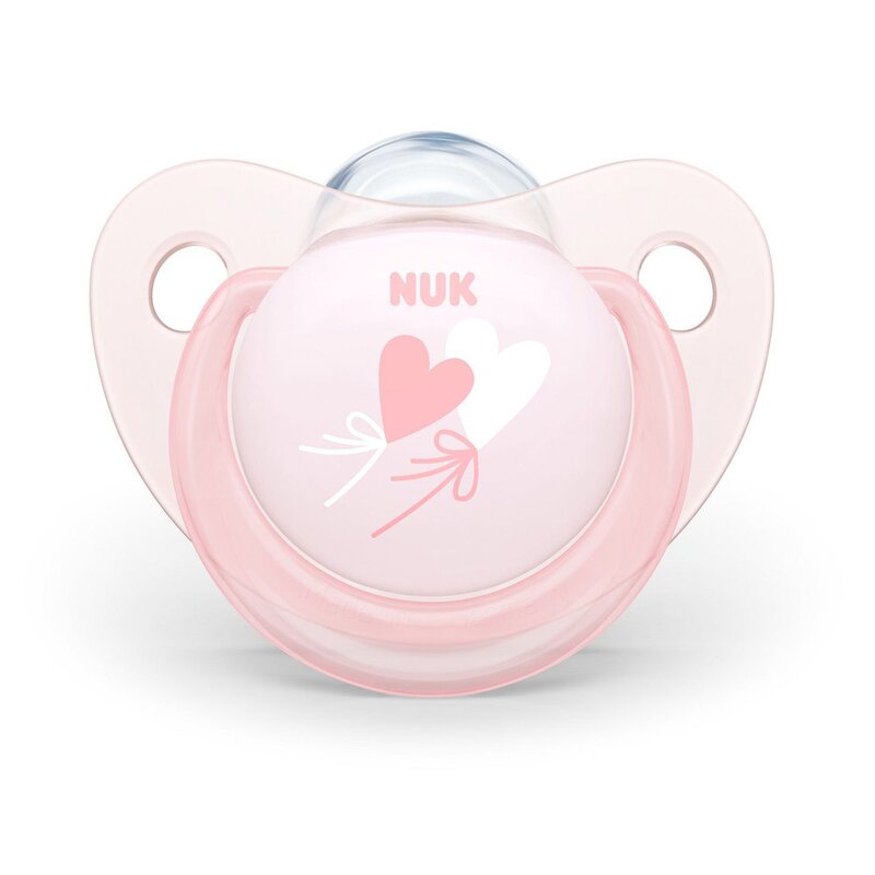 Nuk - Suzeta din silicon Baby Rose M2, Baloane, 6-18 luni