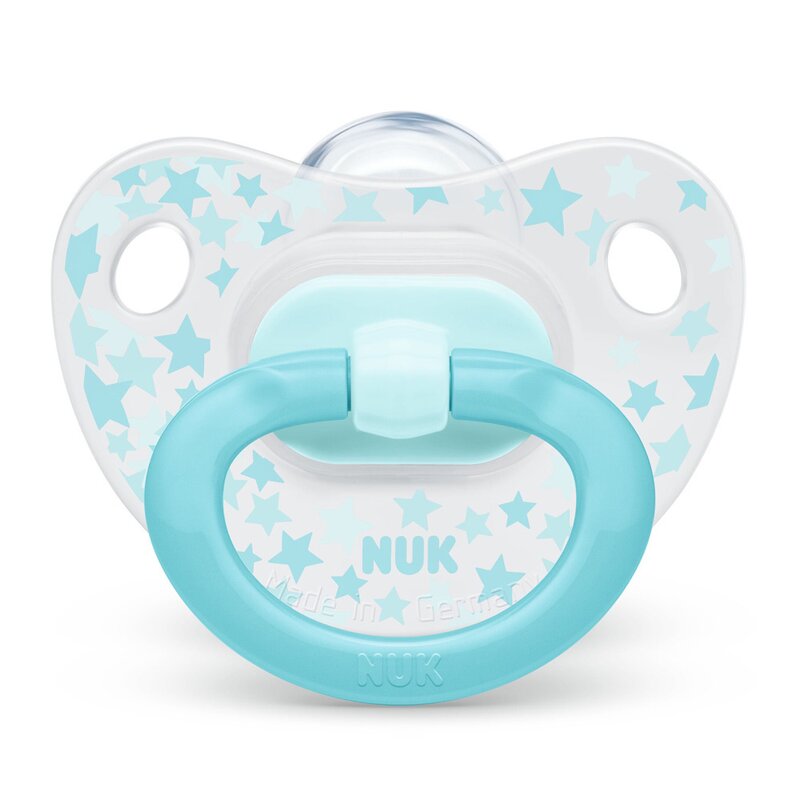 Nuk - nuk - suzeta happy days silicon m1 bleu 0-6 luni