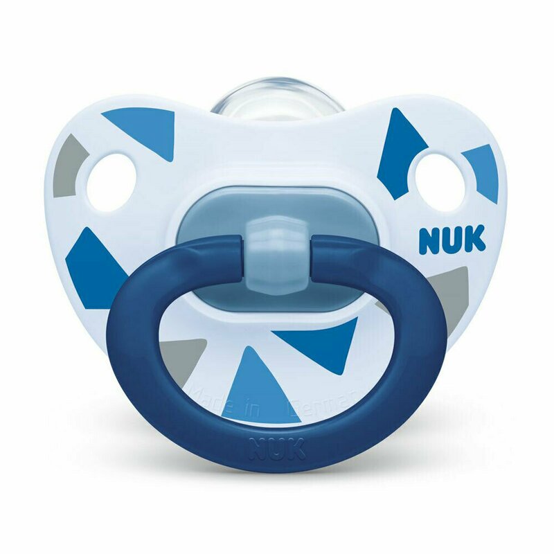 Nuk - nuk - suzeta happy days silicon m2 bleu 6-18 luni