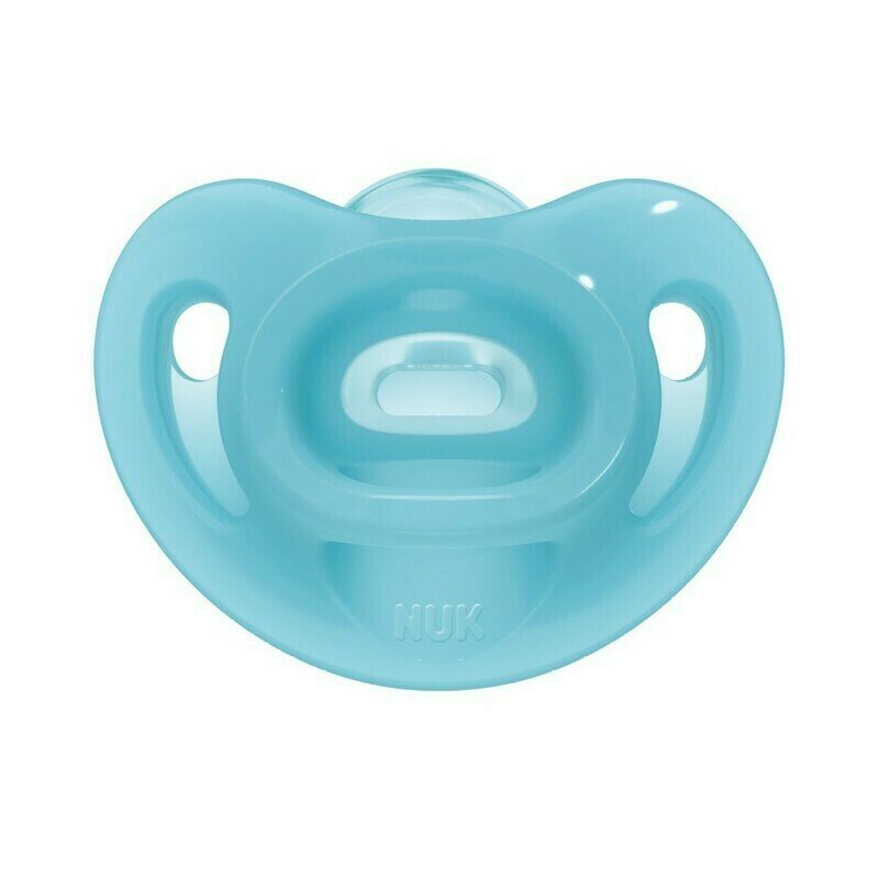 Nuk - nuk - suzeta sensitive silicon m1 bleu 0-6 luni
