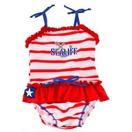Swimpy - Costum de baie SeaLife red marime XL 