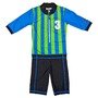 Costum de baie Sport blue marime 98- 104 protectie UV Swimpy - 2