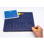 Nexus - Tablita magnetica MagnePad Cu bile si creion, Pentru pregatirea scrisului, Albastru - 3