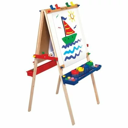 Melissa & Doug - Tabla De Scris Reglabila Sevalet lemn