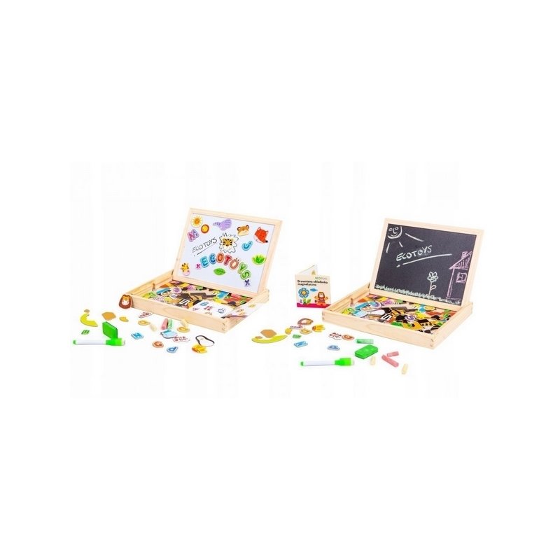 Ecotoys - Tabla educationala cu magnet