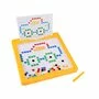 Tabla magnetica educationala cu pini pentru aranjare, Multicolor - 5
