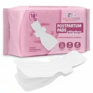 Tampoane absorbante postnatale, Bocioland, Ultra moi, 6 straturi, L, 10 buc