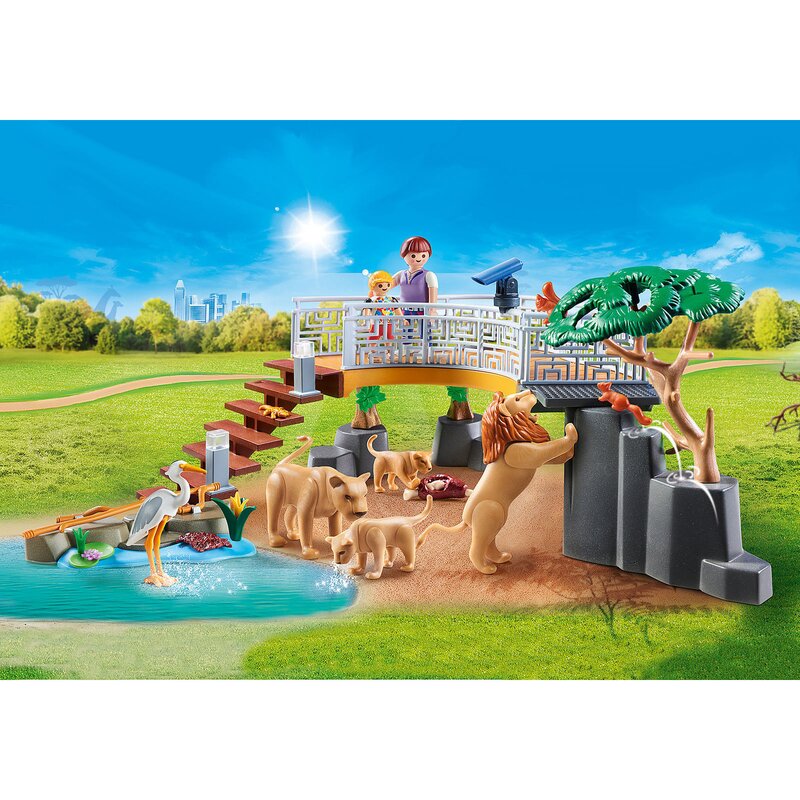 Playmobil - Set de constructie Tarcul leilor Family Fun