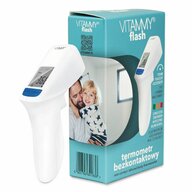 Vitammy - Termometru non-contact  Flash HTD8816C, tehnologie infrarosu, pentru frunte