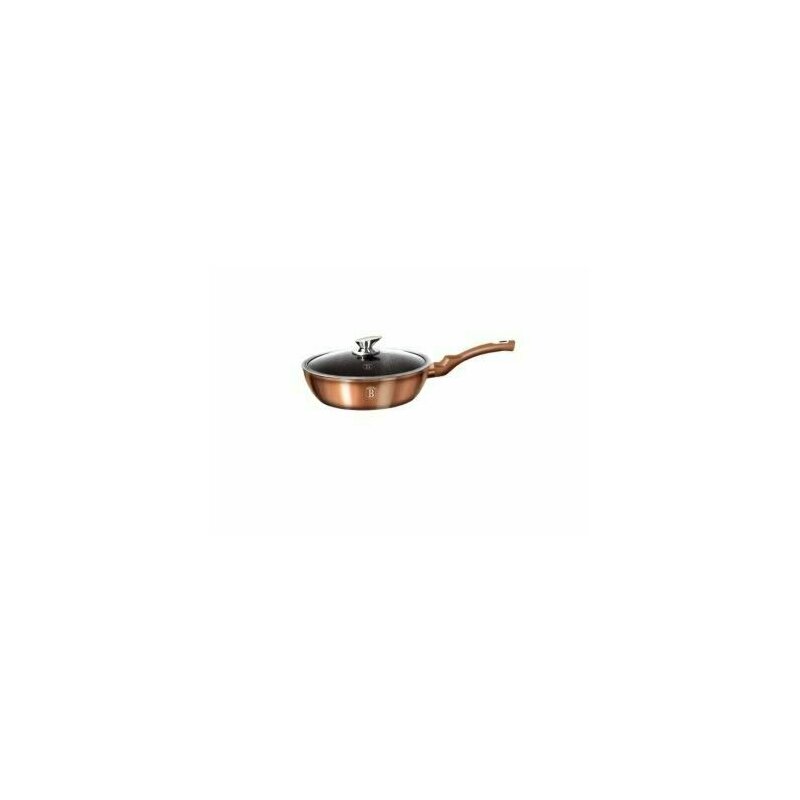 Berlinger haus - tigaie cu capac 2.3 litri, , 24 cm, rose gold metallic line, bh 1517