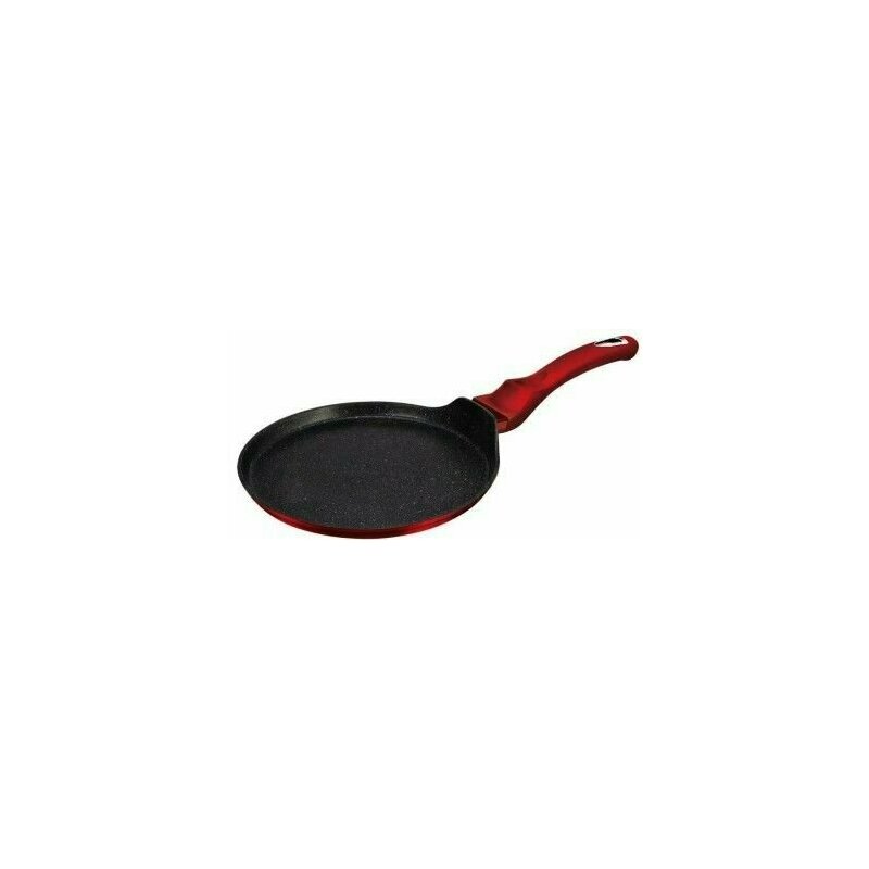 Berlinger haus - tigaie marmorata pentru clatite, 28 cm, burgundy collection metallic line, , bh 6179