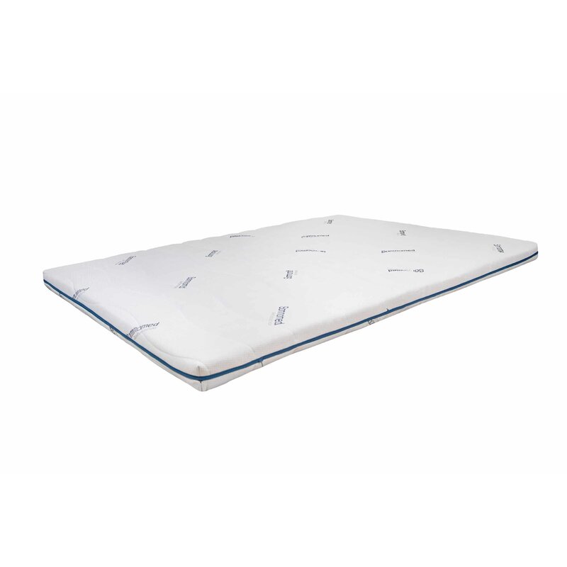 Somnart - topper 180x200, somnomed antiacaria, pentru alergici, h 7cm, husa detasabila si lavabila