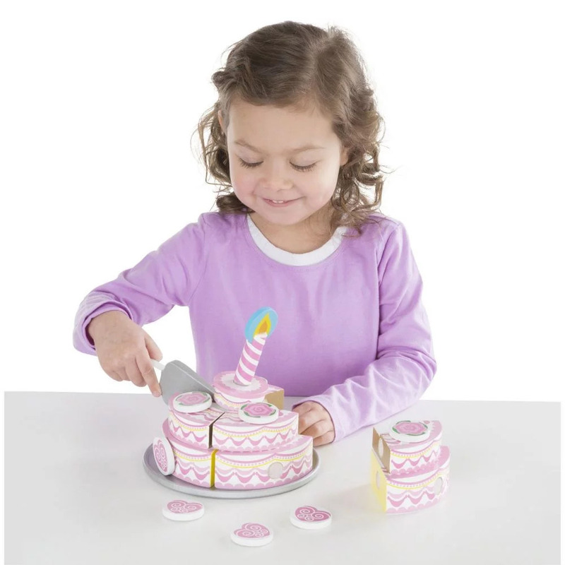 Tort din lemn etajat Melissa & Doug