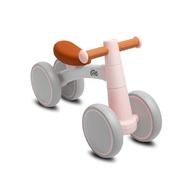 Toyz - Bicicleta de echilibru, Fara pedale, Cadru metalic, Roti din spuma, 58 x 24 x 36 cm, 1-3 ani, Roz