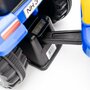 Tractor, Baby Mix, New Holland, Cu remorca detasabila, Cu sunete si claxon, Include lopata si grebla, Pana la 25 kg, 12-36 luni, Blue - 8