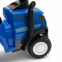 Tractor, Baby Mix, New Holland, Cu remorca detasabila, Cu sunete si claxon, Include lopata si grebla, Pana la 25 kg, 12-36 luni, Blue - 11