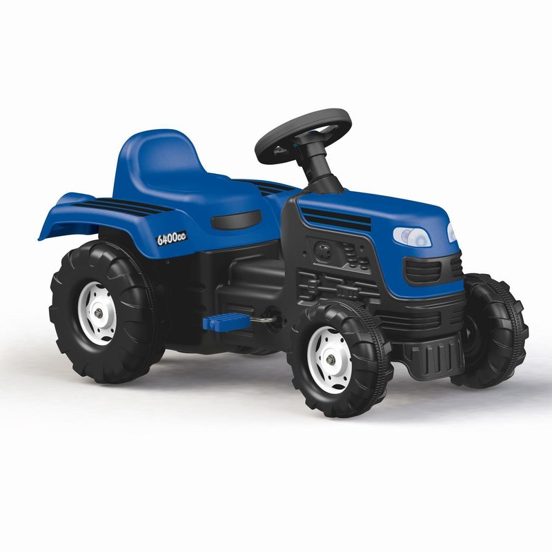 Dolu - tractor cu pedale, albastru