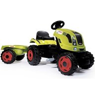 Smoby - Tractor cu pedale si remorca Claas Farmer XL