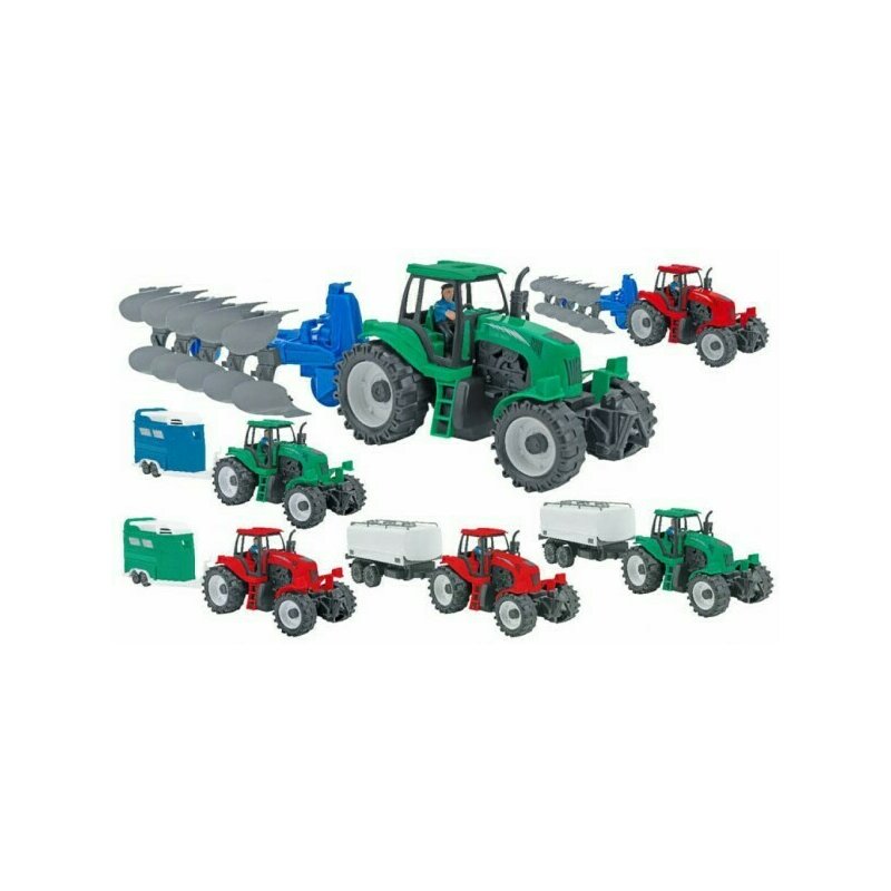 Globo - tractor cu remorca si frictiune