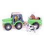 New classic toys - Tractor cu trailer si animale - 1