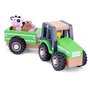 New classic toys - Tractor cu trailer si animale - 2