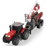 Dickie Toys - Tractor  Massey Ferguson MF 8737 cu remorca 42 cm - 1