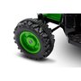 Toyz - Tractor electric Hector 12V Cu telecomanda, Cu remorca, Verde - 12