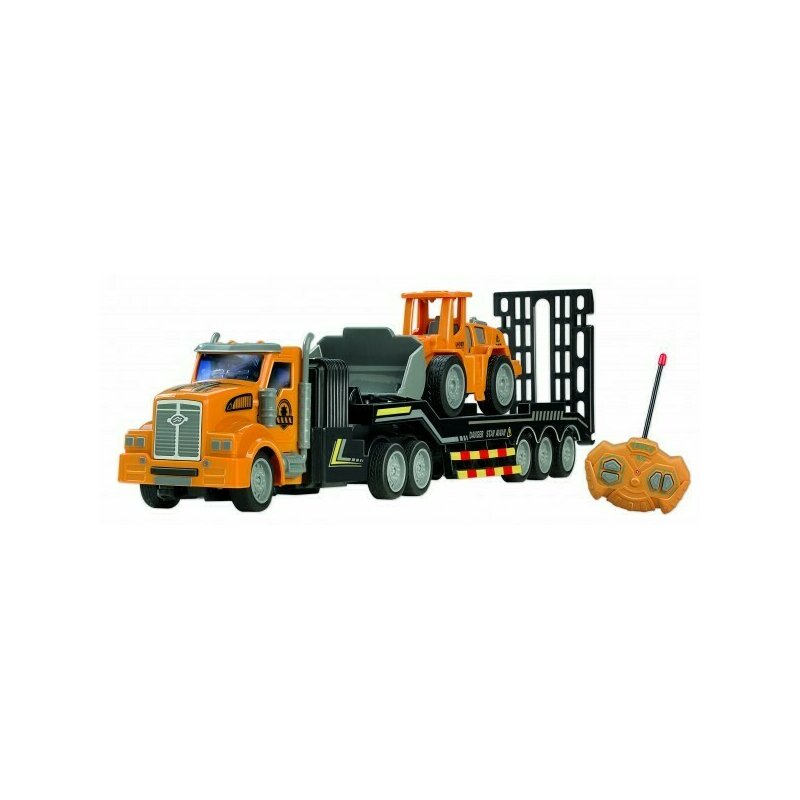 Rs toys - trailer cu vehicul cu radiocomanda